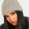 Online Alara Grey Cable Knit Beanie Women Hats