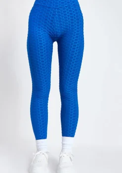 Cheap Ayvia Blue Waffle Active Ruched Bum Leggings Women Leggings
