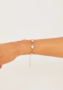 Cheap Cassia White Flower Detail Bracelet Women Bracelets