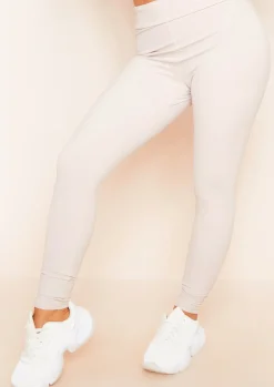 Cheap Celia Light Grey Missy Sport Scrunch Bum Gym Leggings Women Leggings