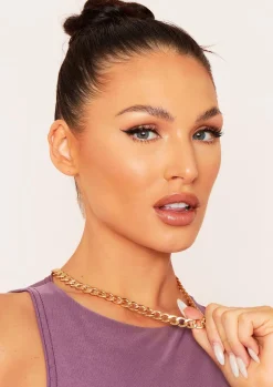 Cheap Emily Gold Chunky Chain Necklace Women Necklaces