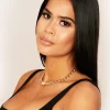 Fashion Faith Gold Chunky Signet Chain Necklace Women Necklaces
