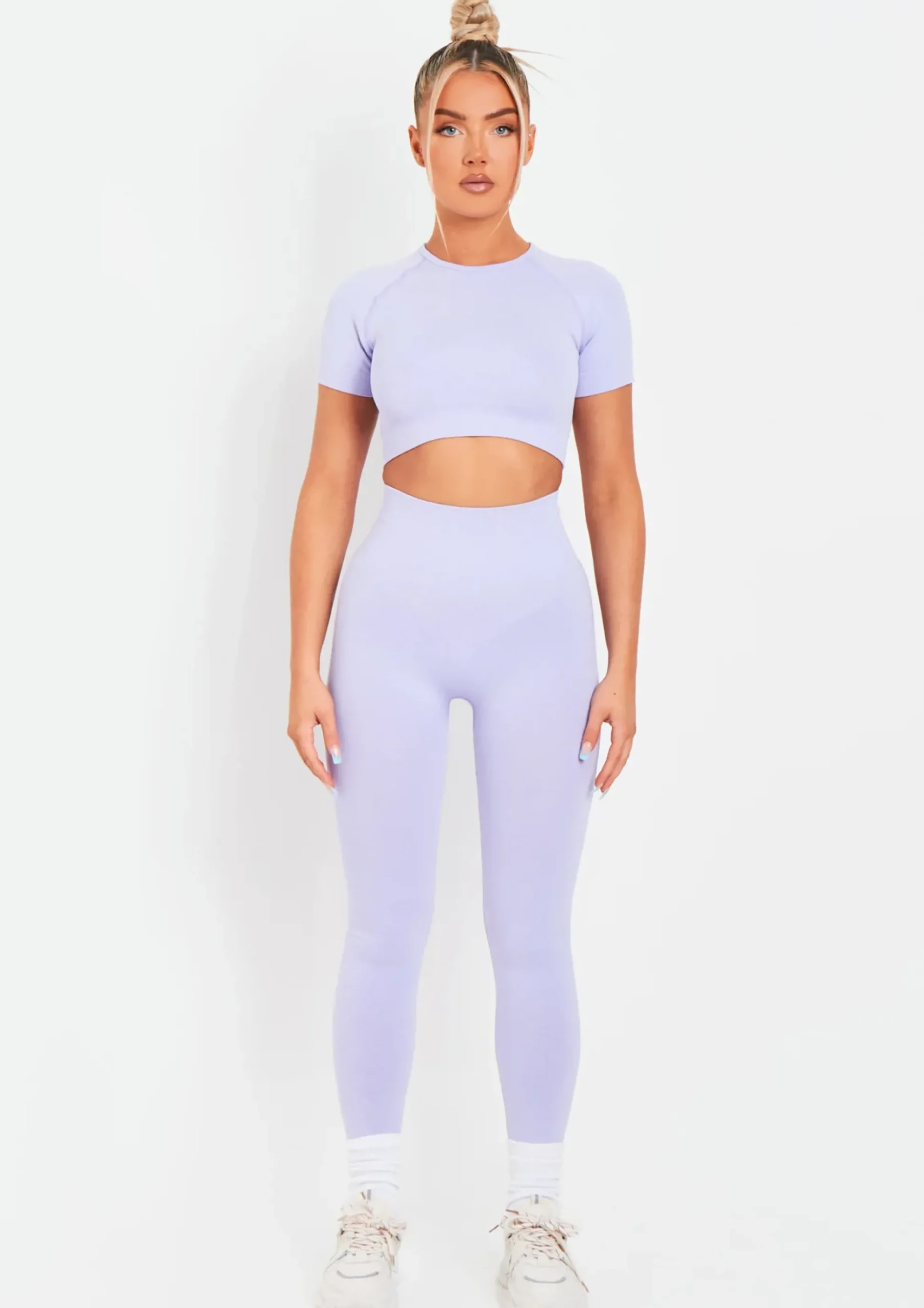 Online Frankie Lilac Seamless Gym Co-Ord Women Seamless & Shapewear