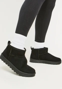 Discount Gina Black Ultra Mini Ankle Boots Women Boots