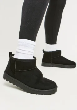 Discount Gina Black Ultra Mini Ankle Boots Women Boots