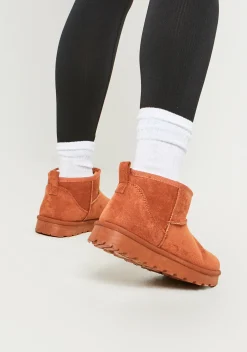 Shop Gina Chestnut Ultra Mini Ankle Boots Women Boots