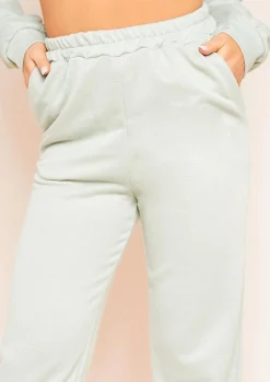 Discount Hilma Olive Casual Loopback Joggers Women Loungewear