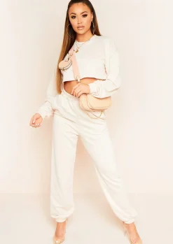 Best Hilma Stone Casual Loopback Joggers Women Tracksuits