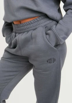 Flash Sale Issy Charcoal Missy Girl Embroidered 90's Cuffed Jogger Women Tracksuits