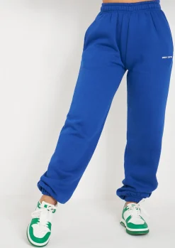 Cheap Jianna Cobalt Blue Embroidered Cuffed Joggers Women Tracksuits