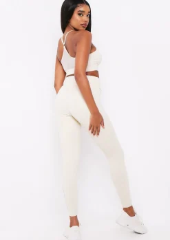 Cheap Karla Sand Missy Sport Ruched Bum Gym Leggings Women Leggings