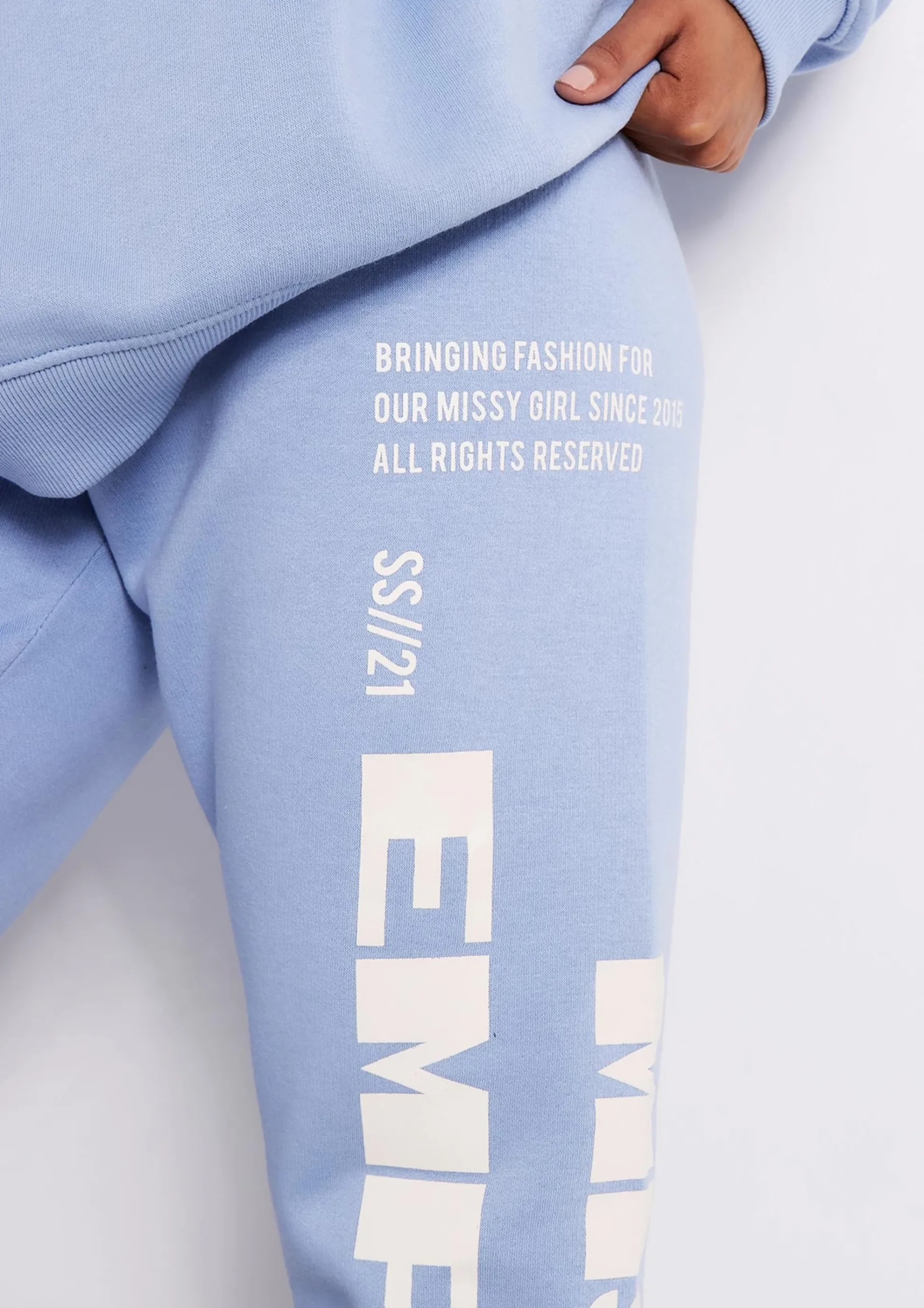 Discount Layla Blue Slogan Joggers Women Loungewear