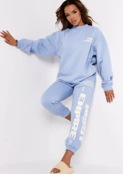 Discount Layla Blue Slogan Joggers Women Loungewear