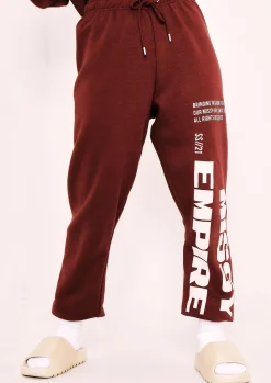 Outlet Layla Chocolate Slogan Joggers Women Loungewear