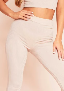 Layla Pink Mix & Match Ribbed Lounge Skinny Jogger^Missy Empire Flash Sale