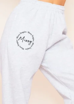 Liliana Grey 'Missy' Slogan Casual Joggers^Missy Empire New