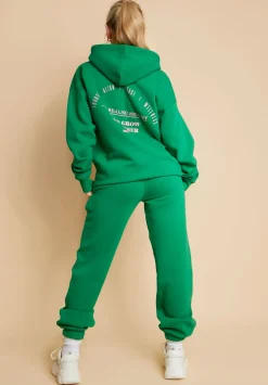 Sale Lola Green Athletics Jogger Women Tracksuits