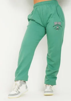 Flash Sale Marnie Washed Green Motocross Jogger Women Tracksuits