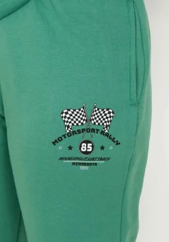 Flash Sale Marnie Washed Green Motocross Jogger Women Tracksuits
