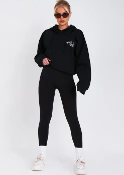 Best Sale Meghan Black High Waisted Body Sculpting Seamless Leggings Women Seamless & Shapewear