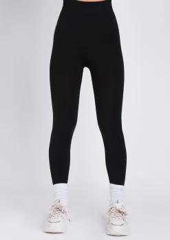 Best Sale Meghan Black High Waisted Body Sculpting Seamless Leggings Women Seamless & Shapewear