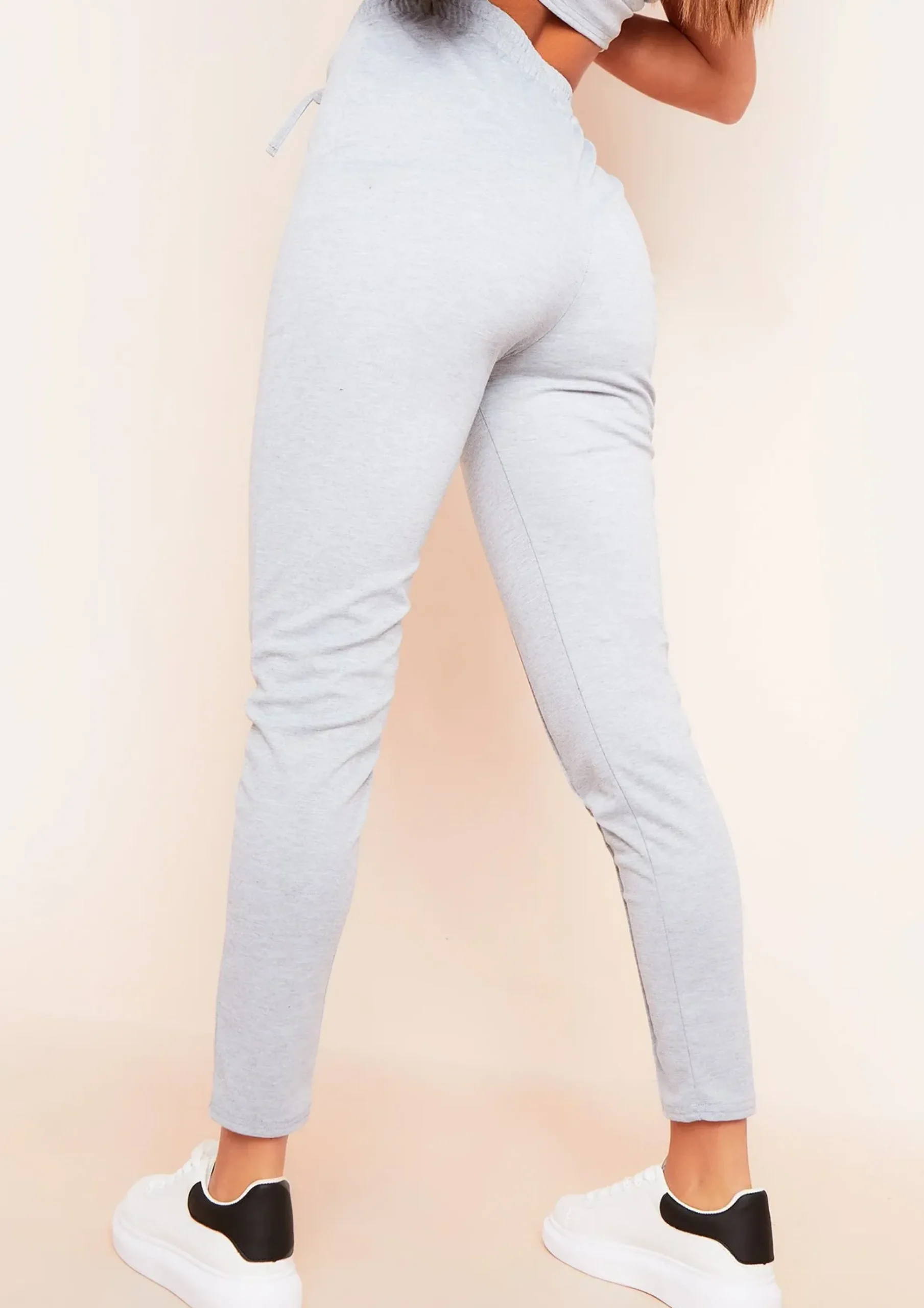 Hot Nala Grey Seam Detail Trousers Women Trousers