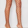 Cheap Neda Black Large Fishnet Tights Women Socks & Tights