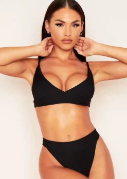 Discount Nyla Black Triangle Bralet Women Seamless & Shapewear
