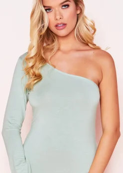 Best Sale Rachel Sage One Shoulder Bodysuit Women Loungewear