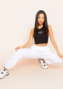 Store Rebecca White Casual Joggers Women Loungewear