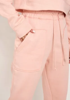 Store Romy Peach Pocket Front Oversized Joggers Women Tracksuits