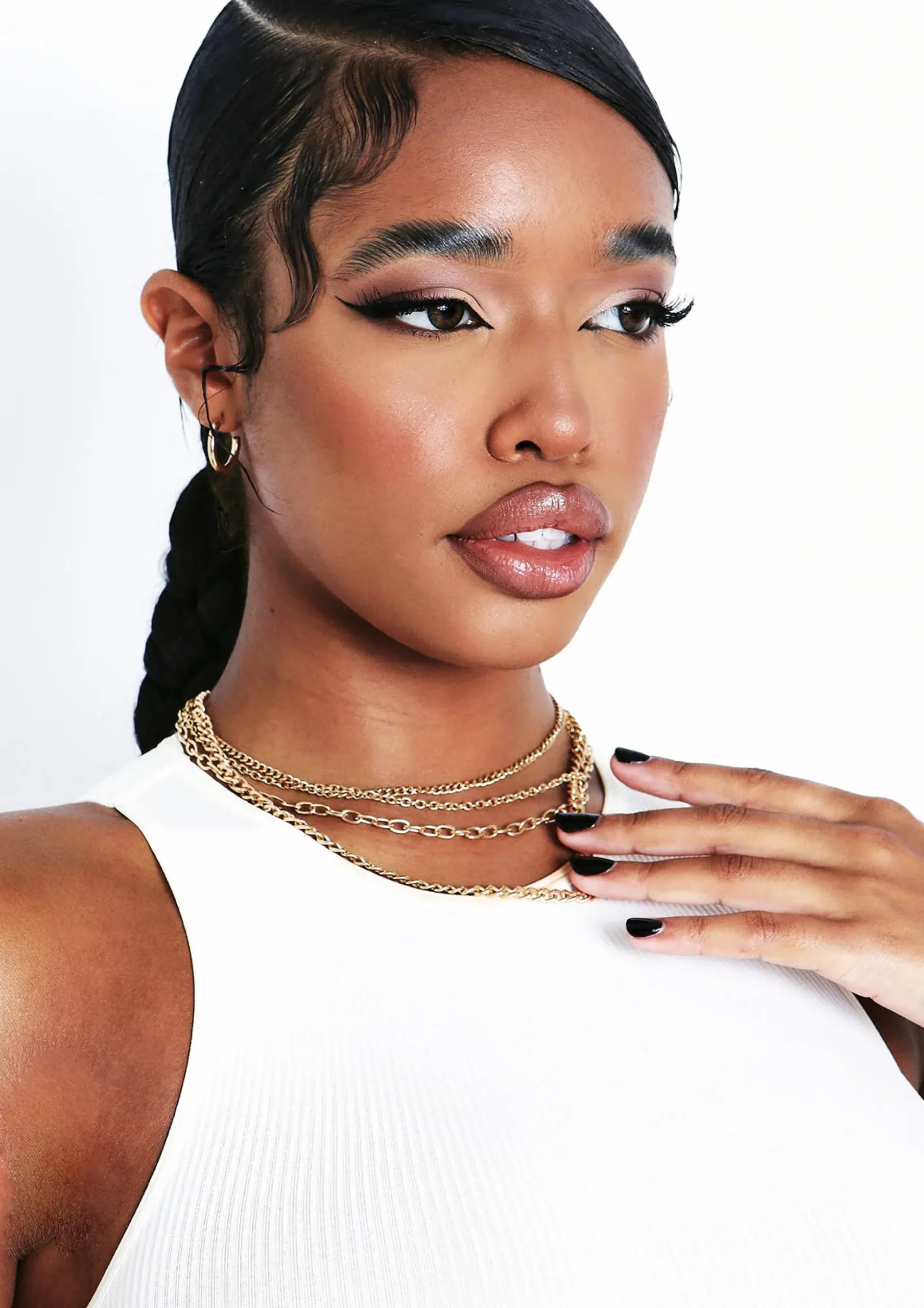 Store Tasha Gold Multi Chain Necklace Women Necklaces