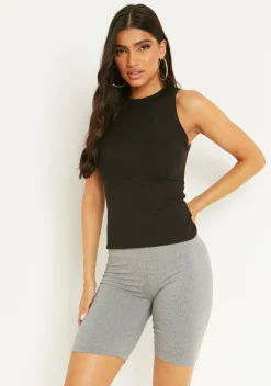 Best Sale Taylor Grey Soft Touch Cycling Shorts Women Shorts