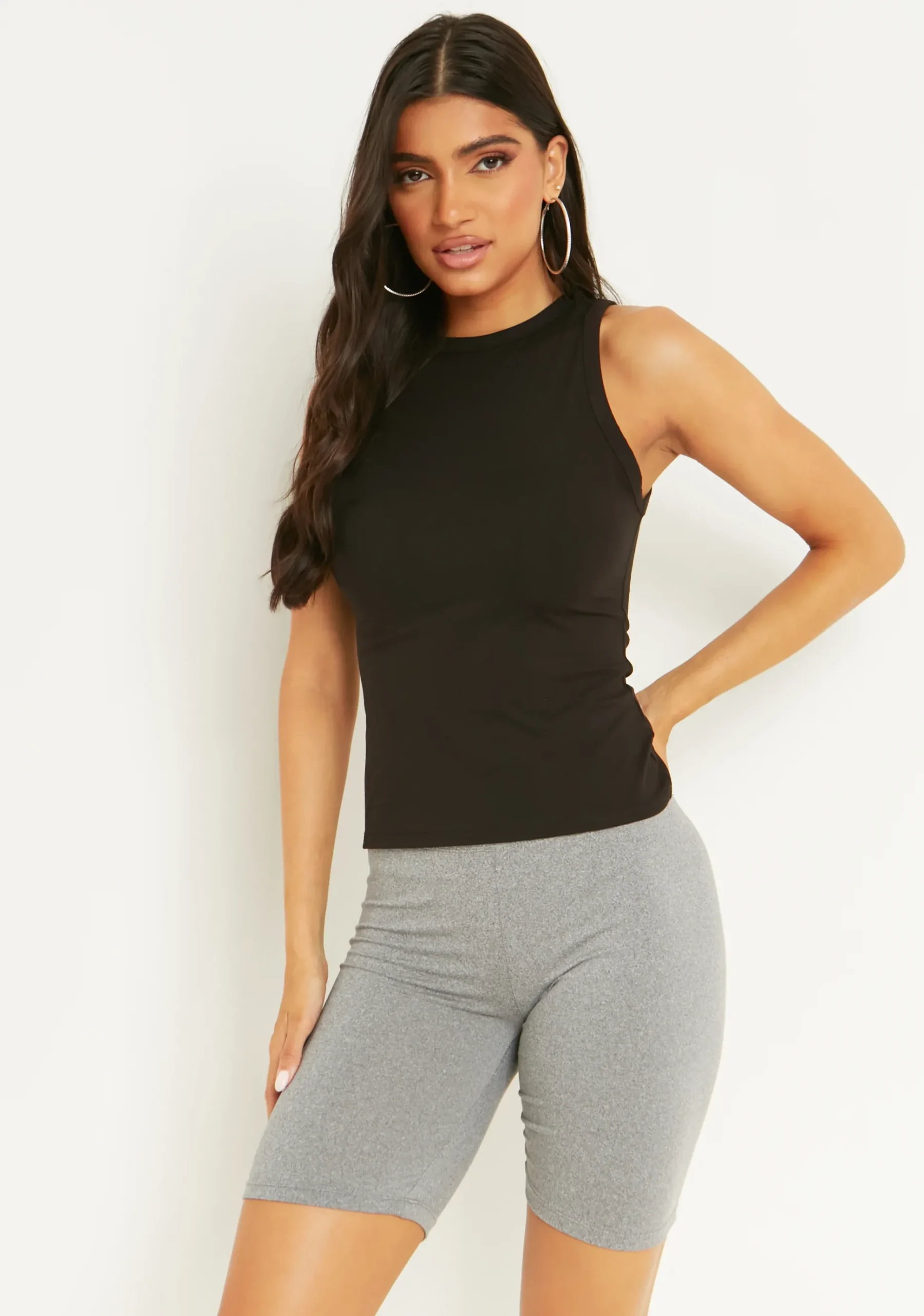 Best Sale Taylor Grey Soft Touch Cycling Shorts Women Shorts