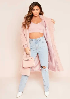 Best Sale Tilda Rose Basic Jersey V Plunge Crop Top Women Basics