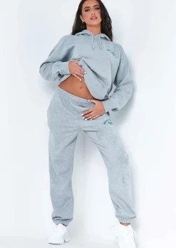 Fashion Tina Grey Missy Sports Club Casual Joggers Women Loungewear