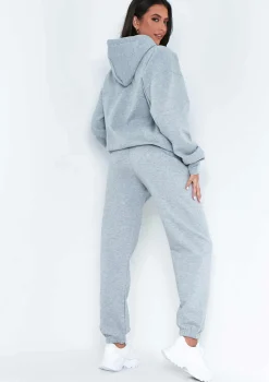 Fashion Tina Grey Missy Sports Club Casual Joggers Women Loungewear