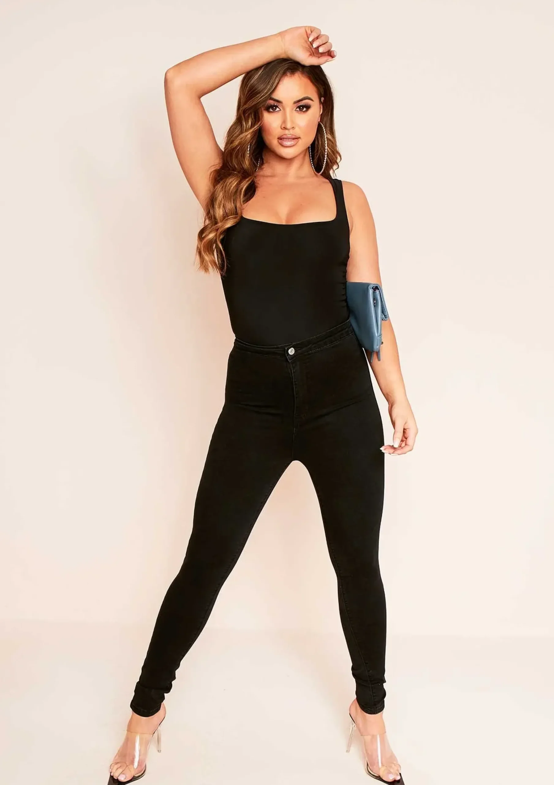 Tora Black Denim Skinny Jeans^Missy Empire Flash Sale