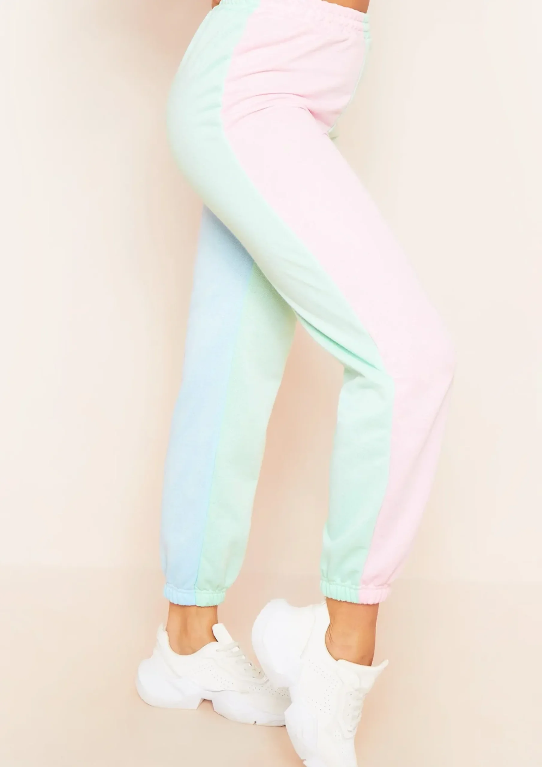 Vivica Multicolour Casual Oversized Joggers^Missy Empire Online